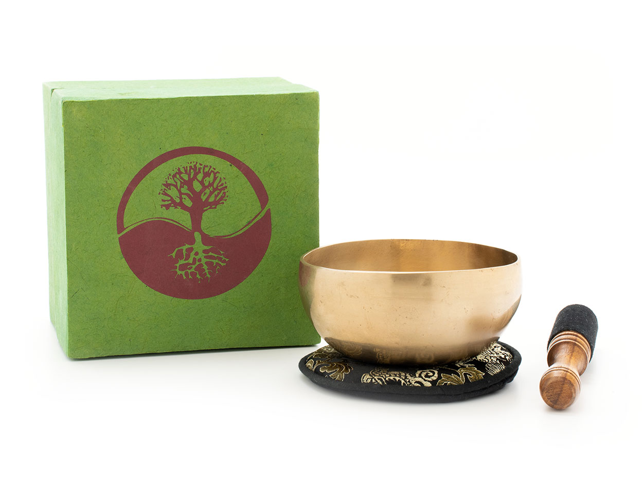 Geschenkset Yin-Yang in grüner Box mit braunem Baum Gr. S